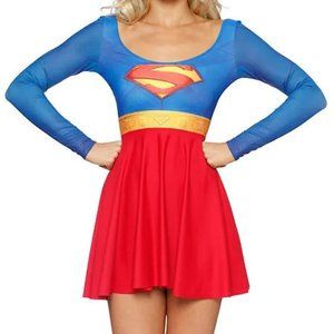 BlackMilk - Superman Long Sleeve Skater Dress